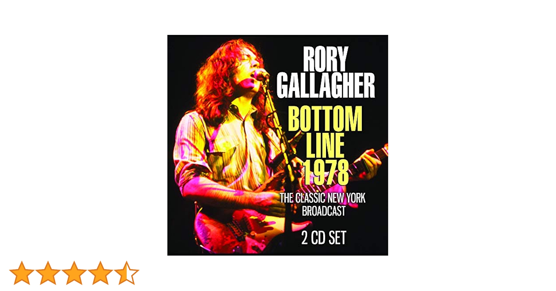 欧LP Rory Gallagher Bottom Line 1978 Volume Two PARA458LP Parachute Recording Company /00260 2LP RORY GALLAGHER Bottom Line 1978 Vol PARA458LP Parachute